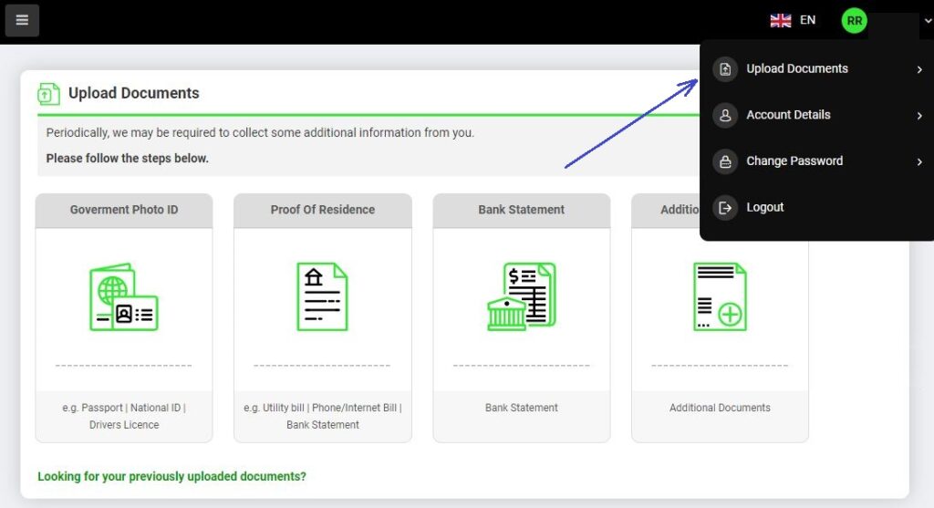 ICMarkets Account Verification Documents Upload