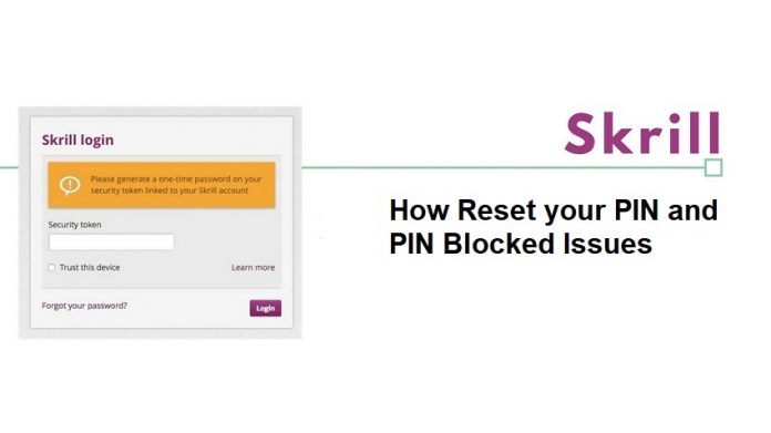 Skrill PIN Code