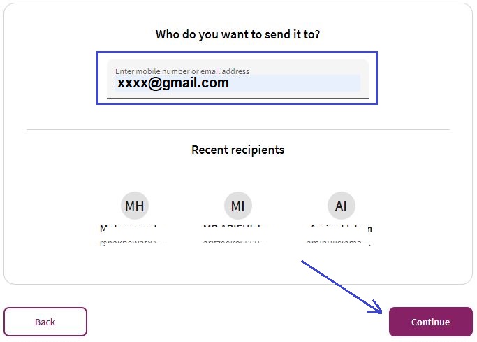 Skrill Recepient Email